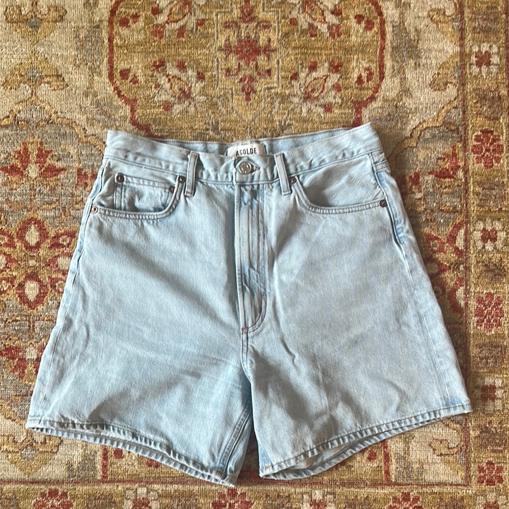 AGOLDE Stella Denim Shorts